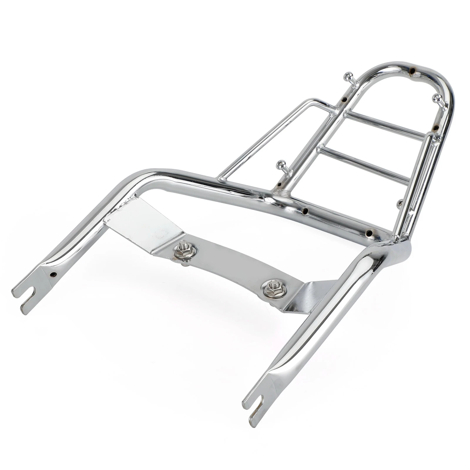 Areyourshop Rear Rack Chrome Luggage Carrier for Honda Z125 Monkey 125 motorcycle luggage rack
