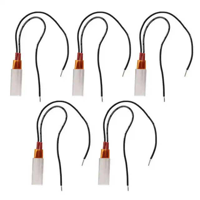 5Db 220 V Ptc Fűtőelem Gyors Fűtés Hőálló Kerámia Termosztát - Image 2