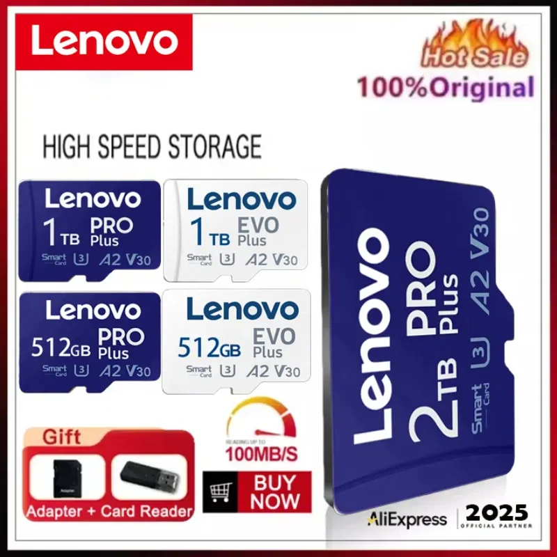 Memory Card 2TB 1TB 512GB 256GB 128GB Micro TF SD For Lenovo Nintendo Switch Ps5 memory card