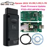 New Auto Scanner OPCOM 2021 For Opel Flash Firmware Update OP-COM 1.99/1.95/1.70 V5 With PIC18F458 FTDI OBD2 Diagnostic Tools 1