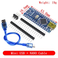 Mini / Type-C / Micro USB Nano 3.0 With the bootloader compatible Nano controller for arduino CH340 USB driver 16Mhz ATMEGA328P - Image 6