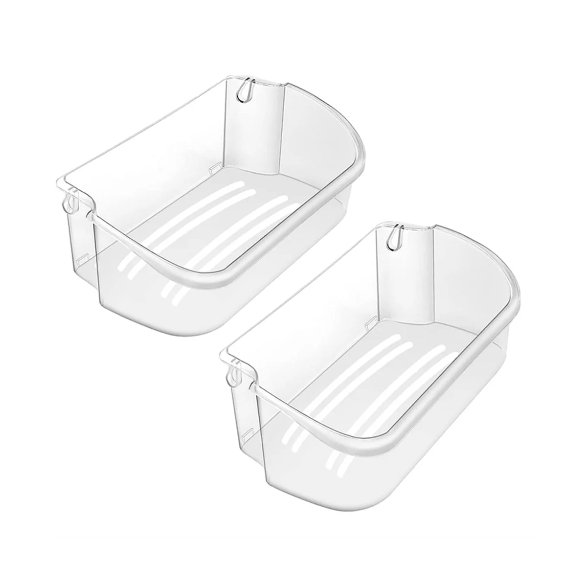 

2-Pack 240356402 Refrigerator Door Bin Replacement Part, Compatible for Frigidaire Refrigerator Door Shelf Parts