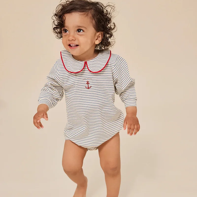 2024 Summer KS Baby Girls Cartoon Swan T Shirts Bodysuits Children's Clothing Boys Cotton Gorilla T-shirt Polos Kids Homewear 3
