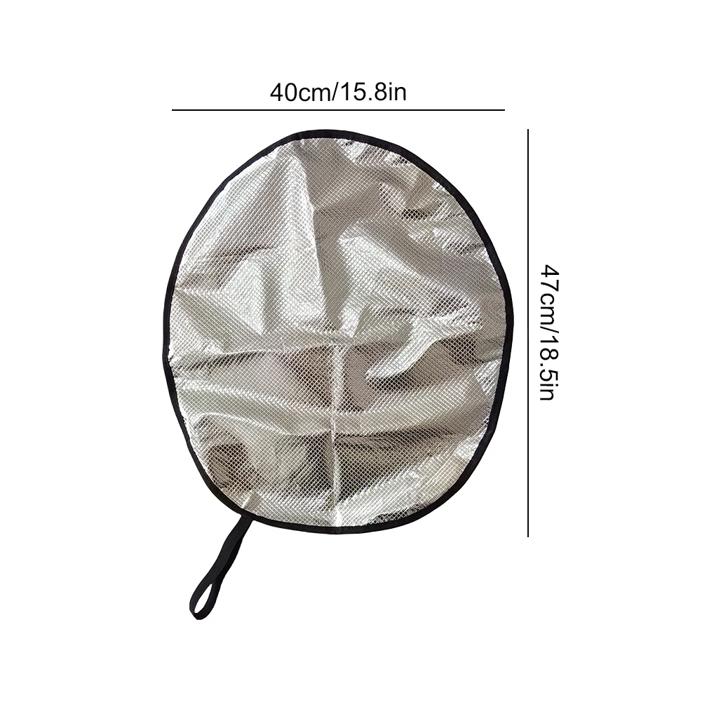 Steering Wheel Sun Shade Cover Aluminum Foil Anti-uv Sun Protection Foldable Car Windshield Sunshade Cool in Summer Universal car sunshade windshield sunshade windshield sun shade