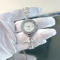 Watches for Women Reloj Mujer Mermaid Chain Light Luxury Diamond Bracelet Ladies Fashion Quartz Watches Montres Femmes 1