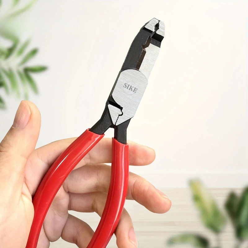Multi-Disassembly Pliers Rust Removal/Anti-Slip/Damage Screwdriver Quick Cutting And Cutting Crimping Wire Removal Nailer 6