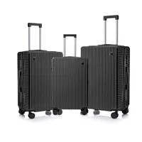 Valise à roulettes unisexe légère avec roues universelles et BLOLock, bagage à main, 20 ", 24", 28 ", 3 pièces 2