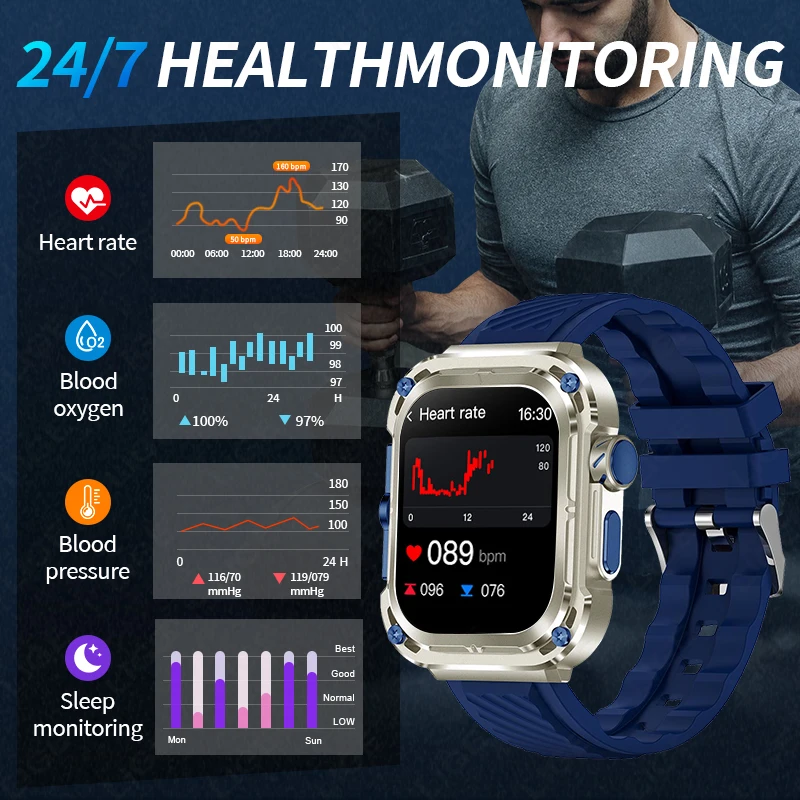 LIGE Z85Max Smart Watch Men Bluetooth Call NFC Heart Rate Blood Pressure Monitoring Outdoor Sport Fitness Tracker Smartwatch Man