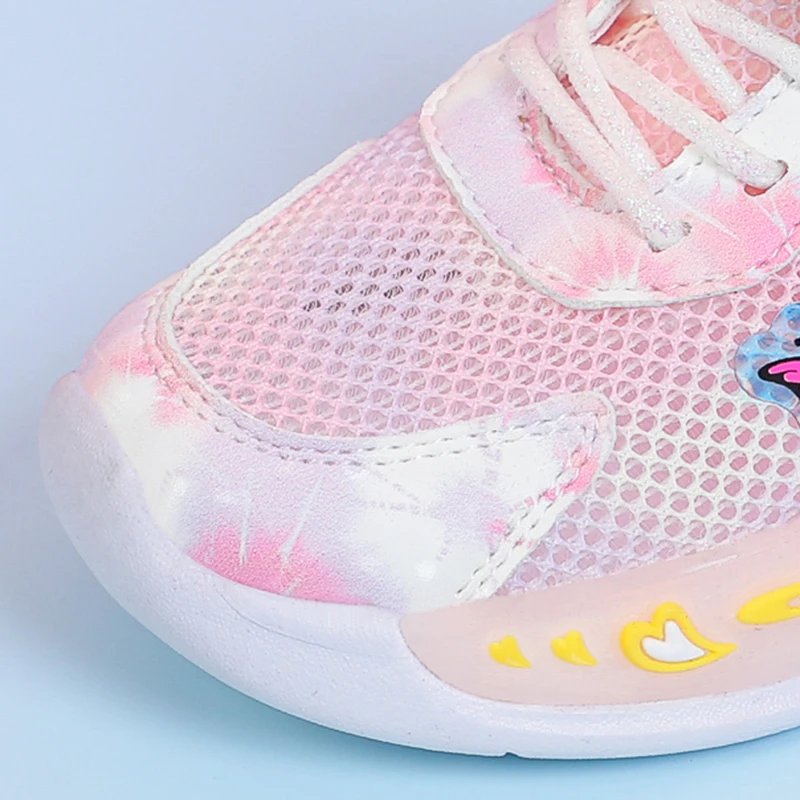 2025 أحذية شعبية الفتيات موضة الوردي الكرتون أحذية...