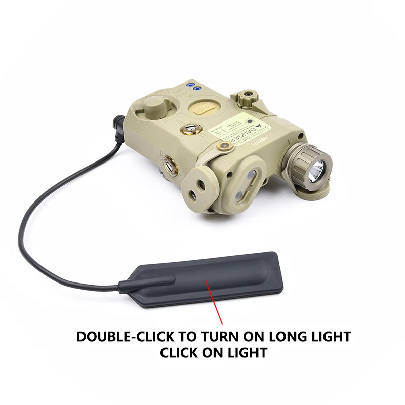 Tactical Hunting PEQ 15 Red Green Blue IR Laser Sight M600
