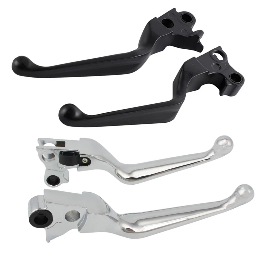 

2pcs Motorcycle Clutch Brake Lever Handle Aluminum Motorcycle Brake Handle for Harley XL Sportster 883 and 1200 1996-2003
