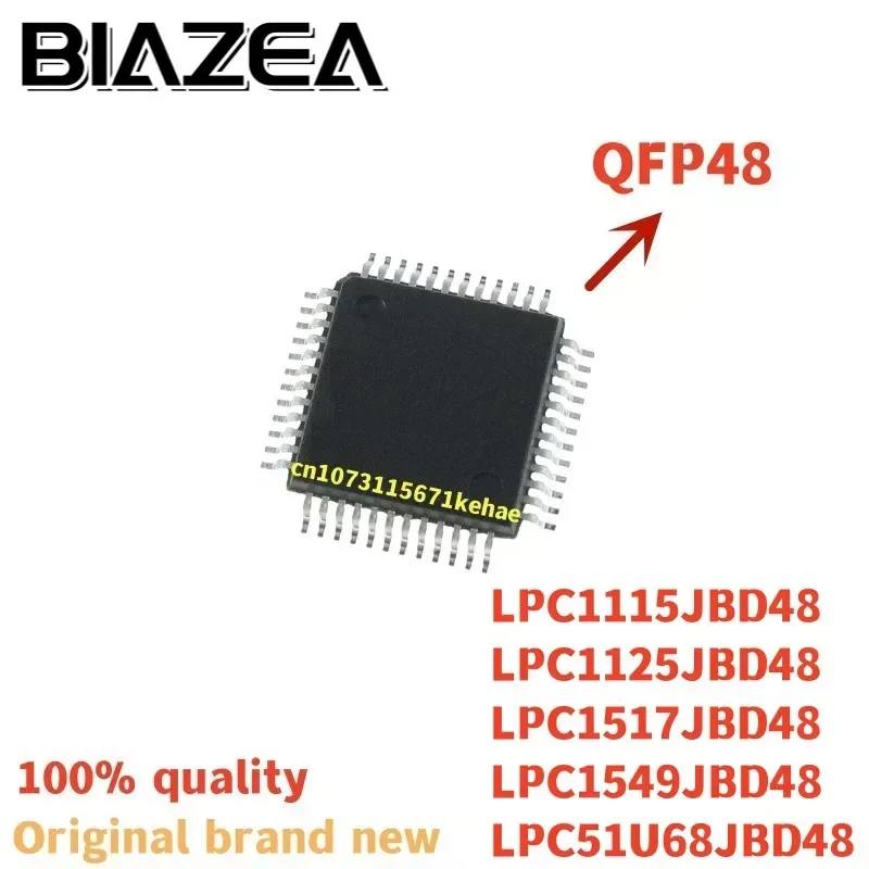 

1piece LPC1115JBD48 LPC1125JBD48 LPC1517JBD48 LPC1549JBD48 LPC51U68JBD48 QFP48 Chipset