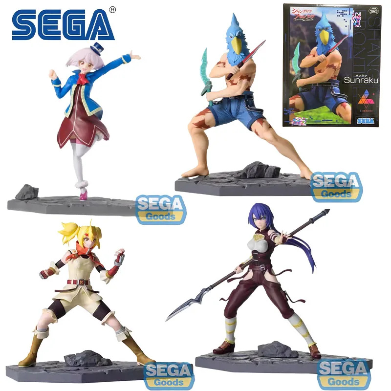 Фигурка из аниме SEGA Подлинная Шангри-ла-граница, экшн-игрушки для мальчиков и девочек, рождественский подарок, коллекционные модели, украшения