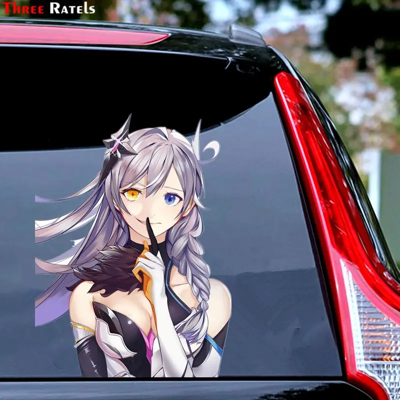

Three Ratels FC931 Kiana Kaslana Void Drifter Honkai Impact 3 Car Decoration Sticker Road Bike Decal