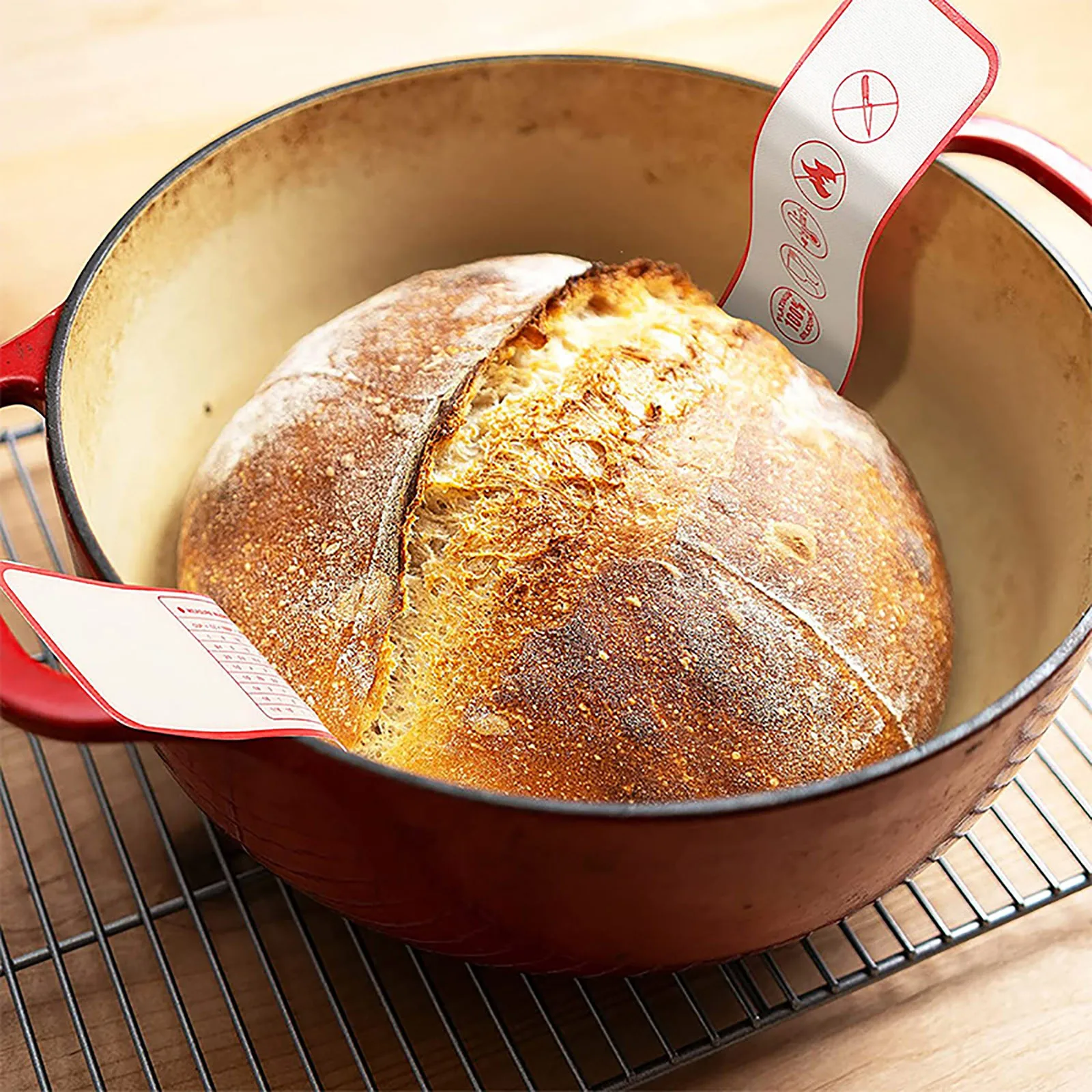 Tappetino da forno in Silicone tappetino per impastare il pane cuscinetto  per trasferimento della pasta imbracatura manico lungo cuscinetto di  estrazione forniture da forno attrezzo da cucina