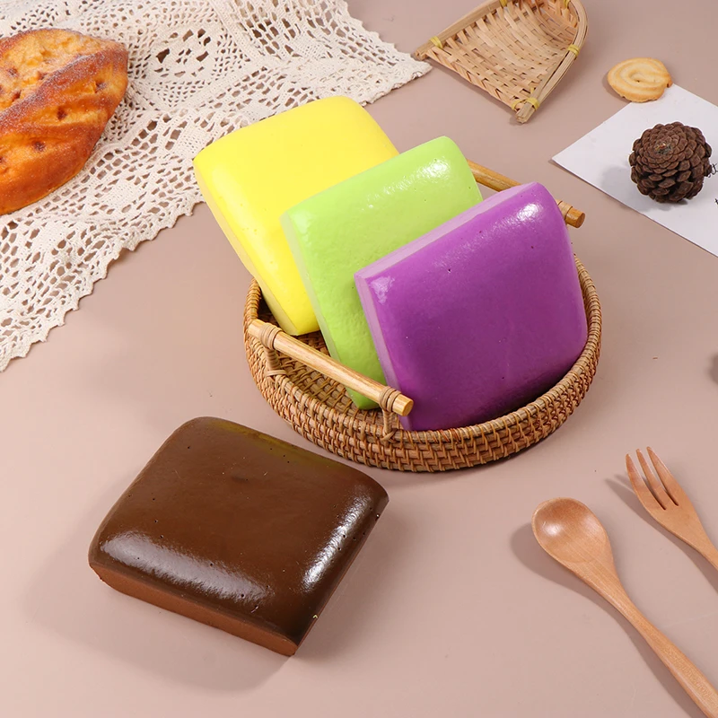 Sticky Toast Slow Rebound Squeeze Toys Sensory Squishies Simulation Toys Gift fidget toys anti stress toy decompression toy squishy toys sensory toys release pressure toy stress relieving toy