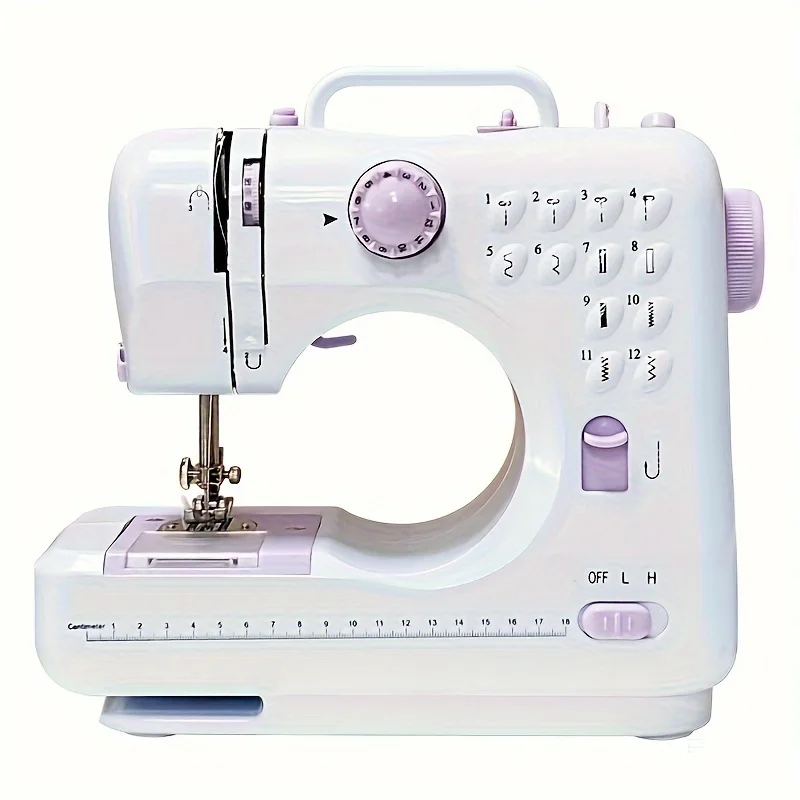 2025 New Versatile portable electric sewing machine - adjustable speed, backstitching, perfect for beginners