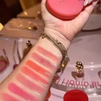 Nouvel ensemble de maquillage Rare Beauty : Fard à joues liquide mat longue tenue, facile à appliquer, hydratant, cosmétiques 4
