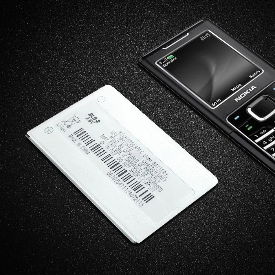 Batteria Del Telefono Cellulare Blb-2 800Mah Per Nokia 3610 6500 6510 6590 6590I 7650 8210 8250 8270 8290 8310 8390 8850 Blb 2