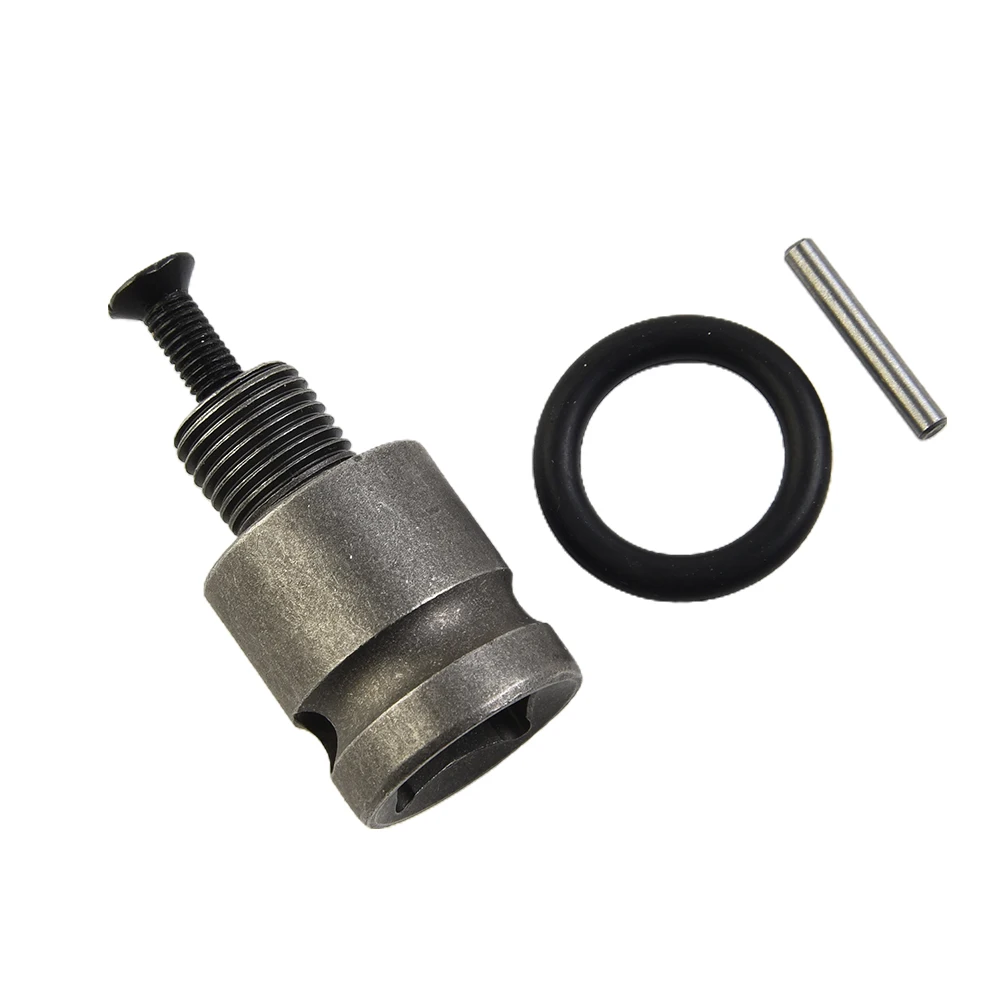 Drill Chuck Adapter With Screw For Impact Wrench Conversion Electric Drill Tools 1/2'' 3/8''Drill Chuck Adaptor For Impact 3set metal n078434 n089668 impact driver chuck repair spring with steel ball for dcf885 dcf886 dcf887 power tool accessories