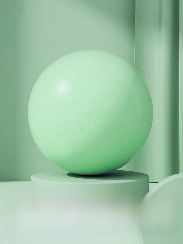 Mint green [free hand push inflatable cylinder]