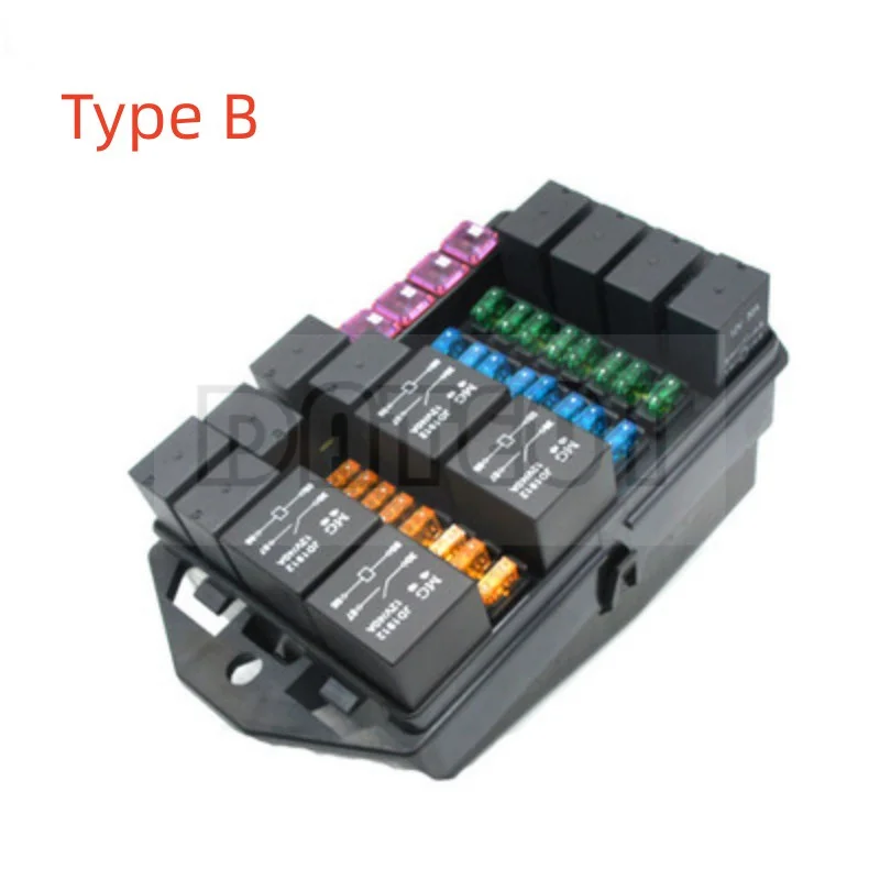 Linha, caminhão de lixo, personalizado Safety Film Box, 12V, 24VDC, 40A