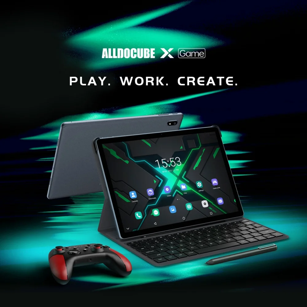 ALLDOCUBE X Game 10.5" Games Tablet 8GB+128GB Helio P90 6-axis Gyro High Accuracy PowerVR 7500mAh Big Battery 3