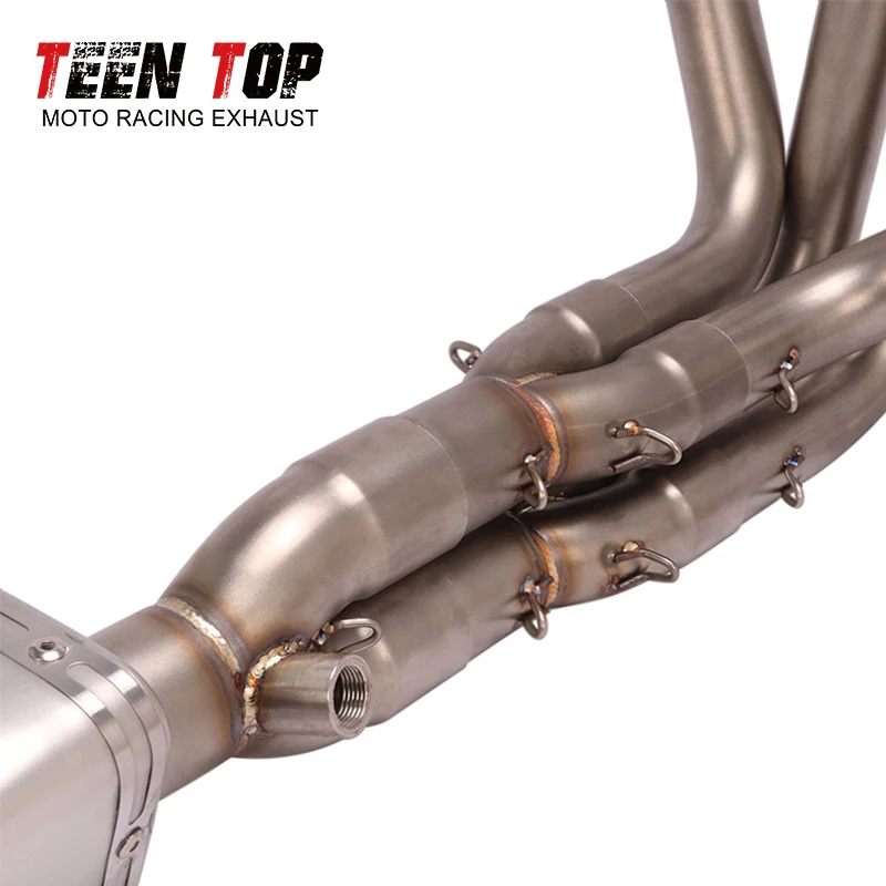 For Kawasaki Z1000 Z1000SX Exhaust Full System 2010-2021 51mm Modified Steel Motorcycle Exhaust Pipe Z 1000 Motobike Muffler - Image 3