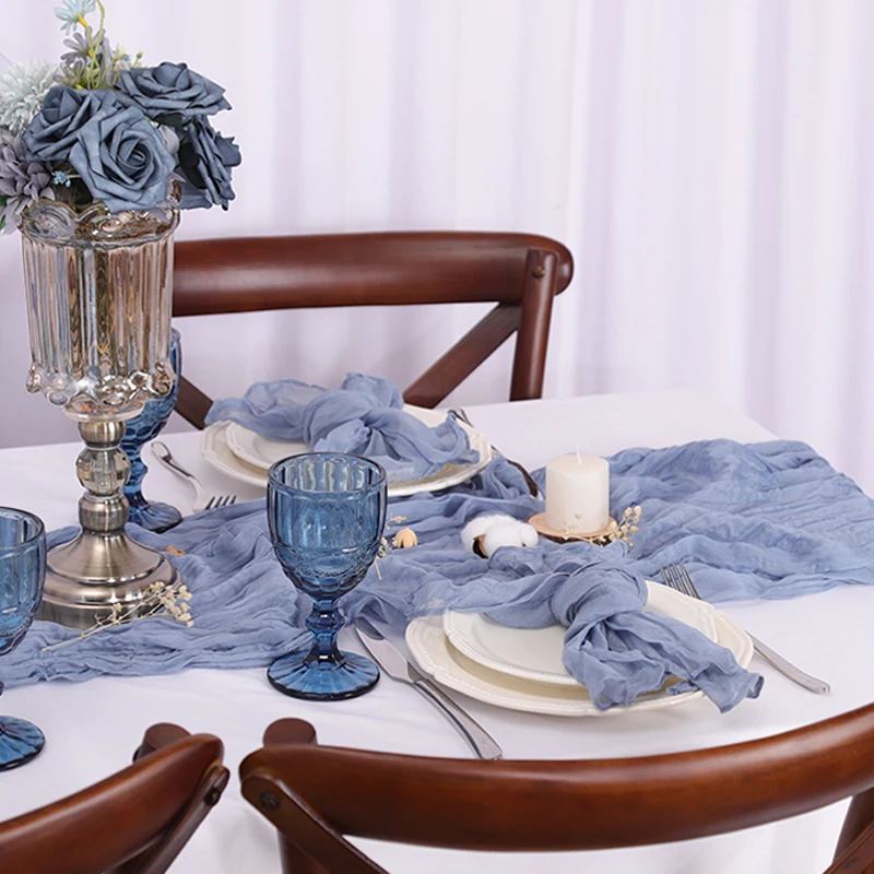 Gauze Cheesecloth Napkins 19.7 x 19.7 Inch Dinner Cloth Napkins cotton napkins 6 PCS