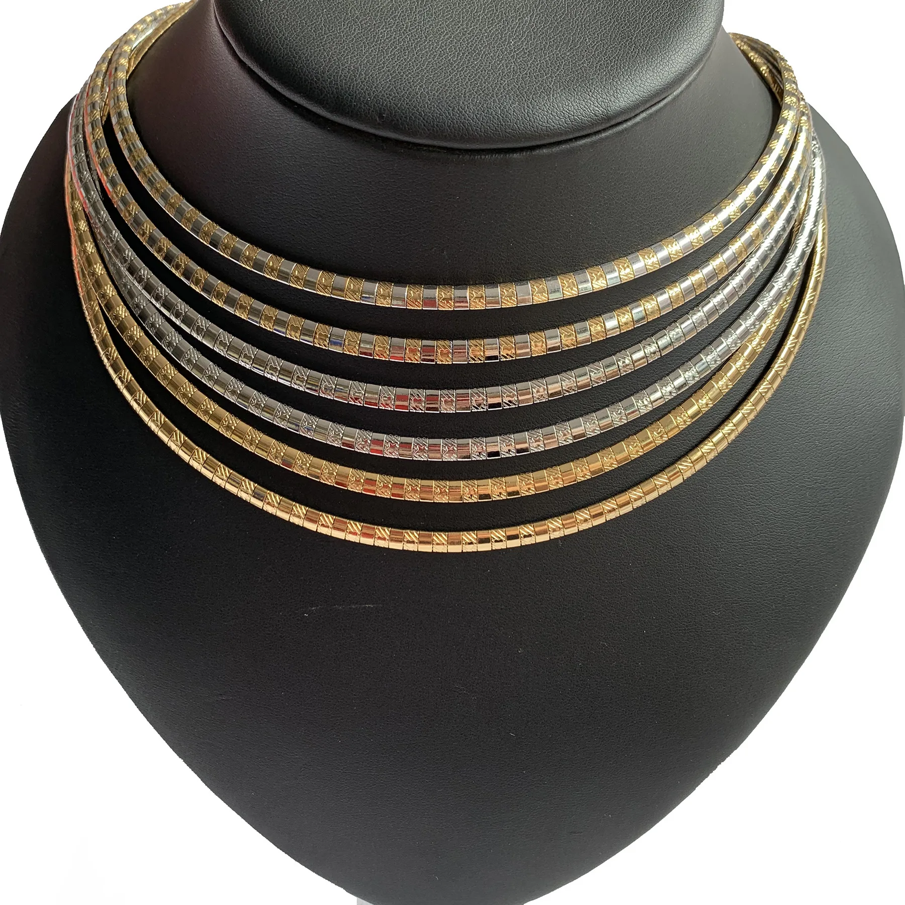 Star Snake Bone Chain Necklace