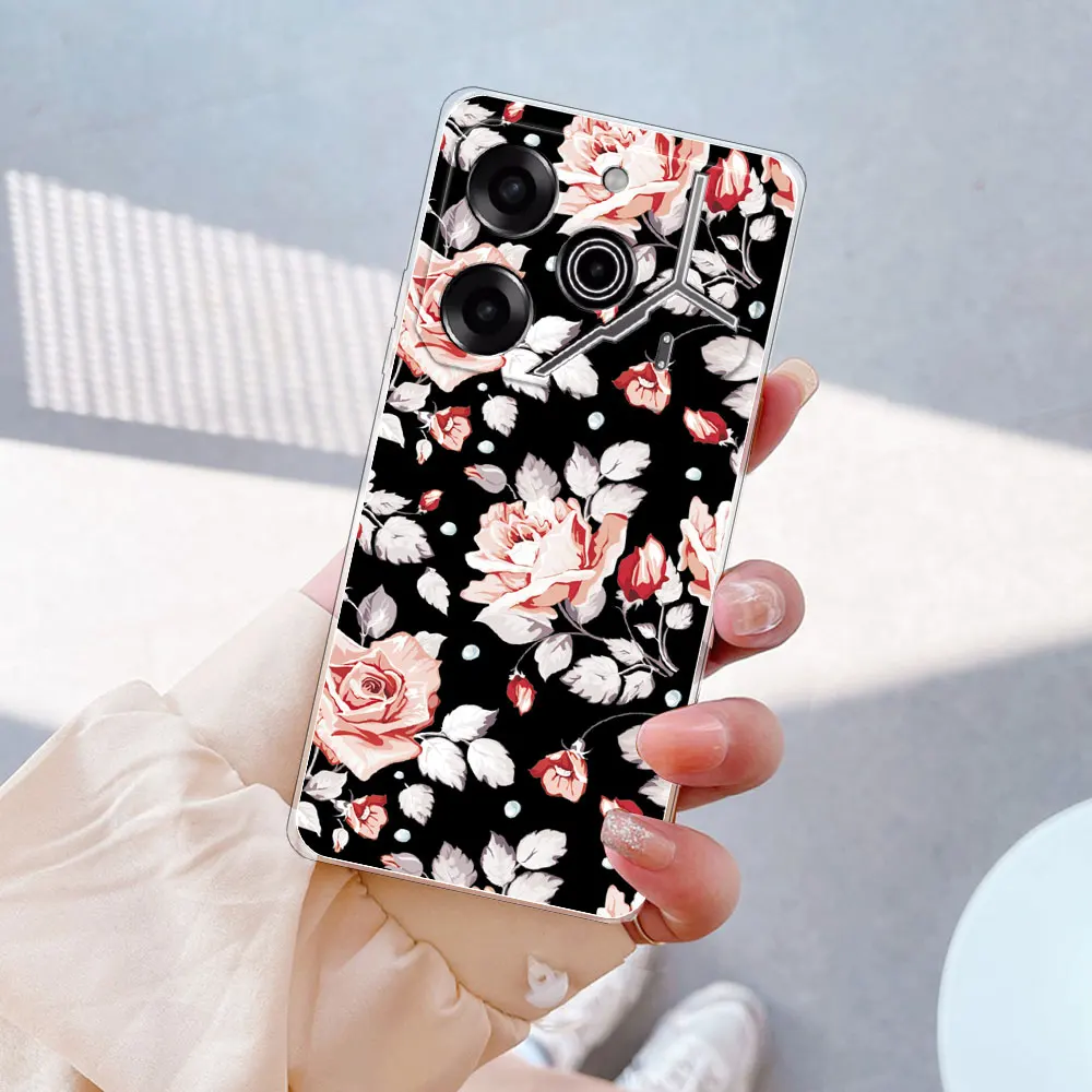 Clear Soft Silicone Phone Case - Transparent Protective Cover