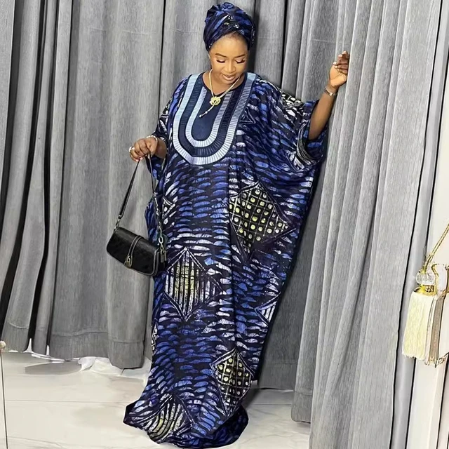 Fatima Boubou Kaftan Dress - Image 3