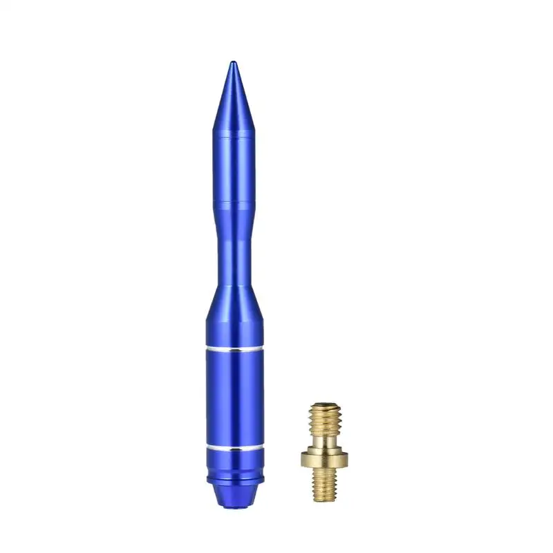 

Universal Car Bullet Antenna Universal Vehicle Antenna Mast Replacement Aluminum Alloy Optimized FM AM Reception Waterproof Anti