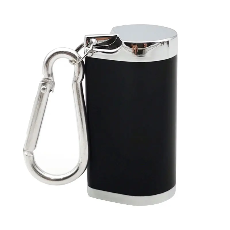 Fashion Portable Ashtray With lid Keychain Pocket Mobile Ashtray auto  aschenbecher Mini Cigarette Metal Bottle Storage Package - Price history &  Review, AliExpress Seller - Shop4031076 Store