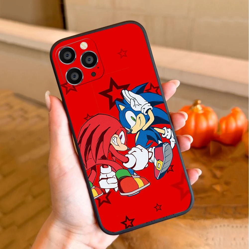 thumbnail image 1 of Estuche flexible PK-13 con dibujos animados de S-Sonic para iPhone 6, 6S, 7, 8, 12, 13, 16, Mini Pro Max Plus, 1 of 5