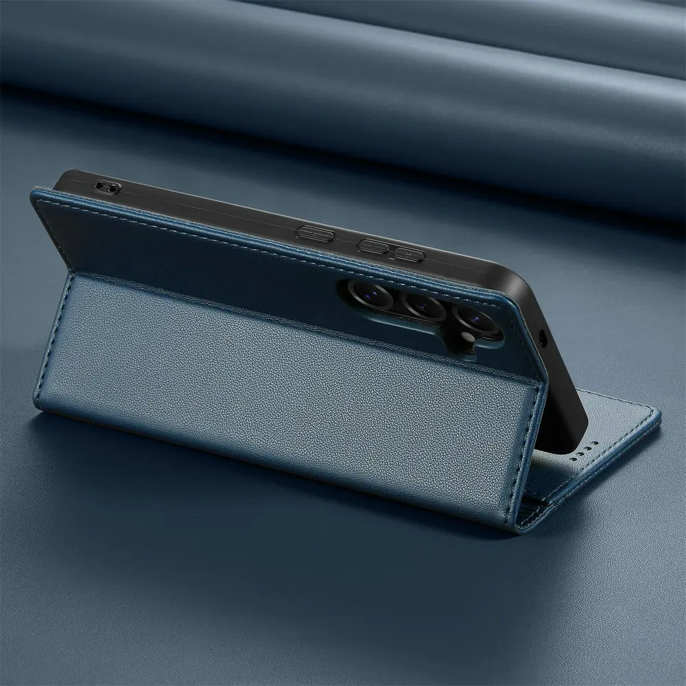 Luxury RFID Leather Wallet Phone Case Cover - Premium Book Style