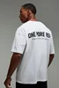Man Active One More Rep Oversized Washed T-shirt Luxury Brand Great Chapter Embroidered Short Cotton Casual Loose Couple Tee 5