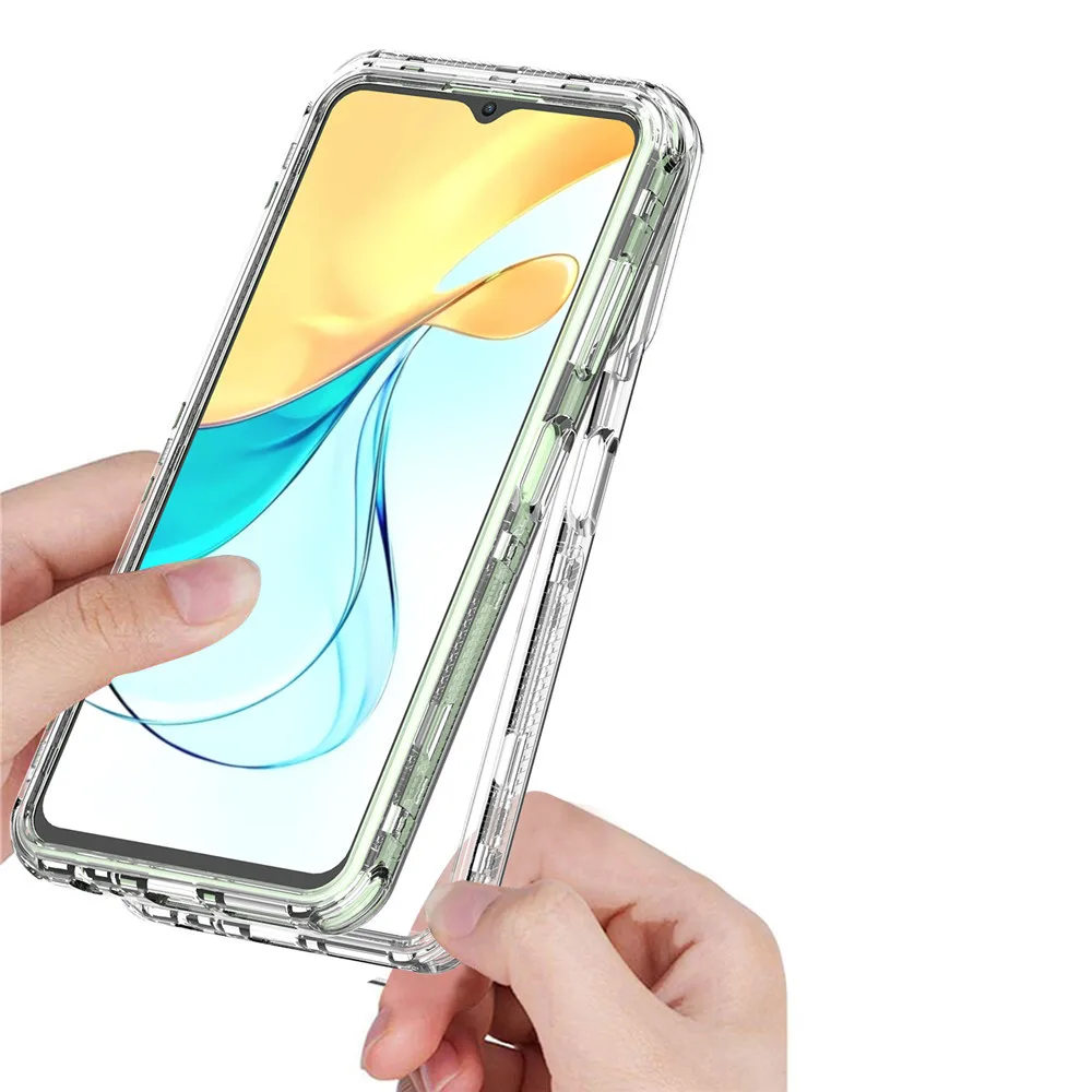 Phone Case Protector Cover PMMA TPU three-in-one Case for ZTE Axon 50 Lite Axon 60 Lite Axon50