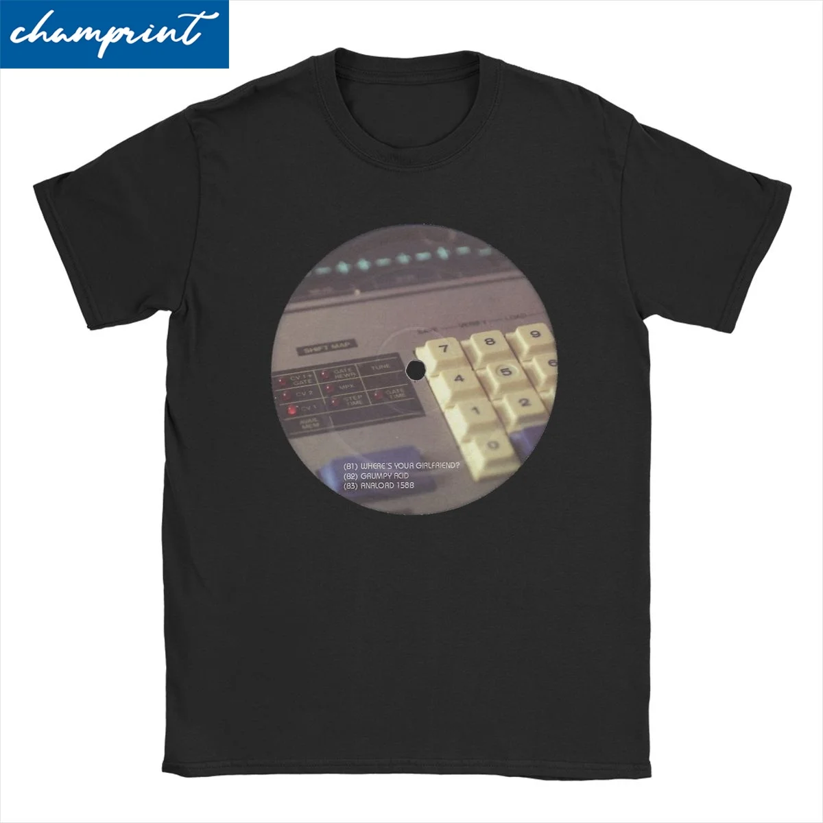 

Футболка с логотипом электронной музыки для мужчин и женщин, уличная одежда с принтом Aphex Twin, крутая тенниска из чистого хлопка