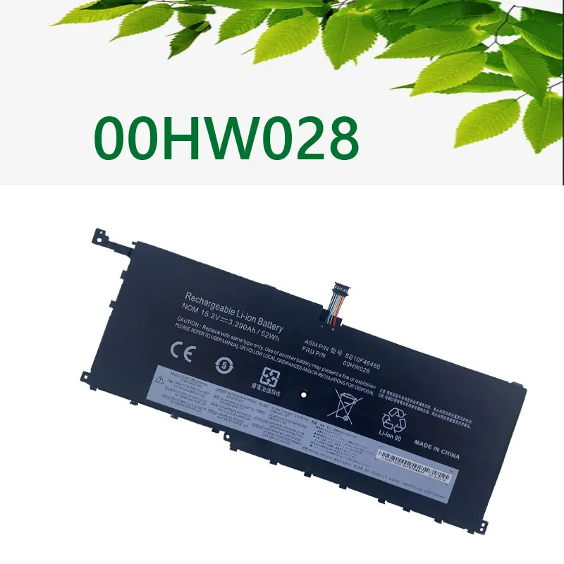 00HW028LaptopBatteryForLenovoThinkPadX1CarbonGen42016X1Yoga