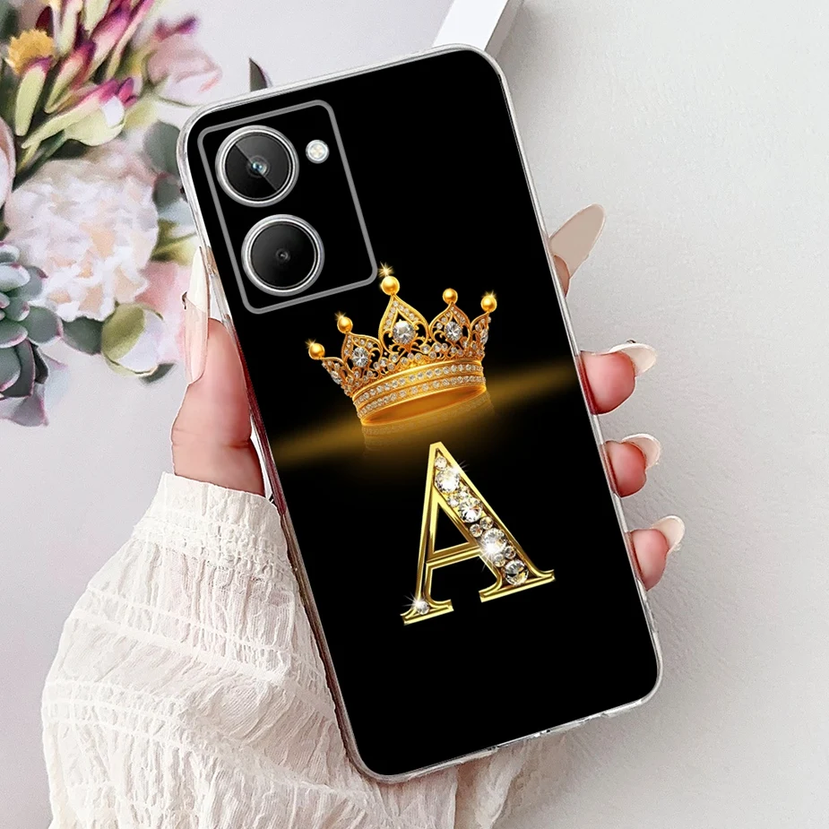 Stylish Letters Clear Silicone Phone Case Soft Shell