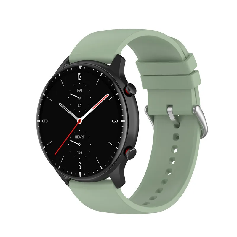 22mm Strap for Xiaomi Huami Amazfit GTR3 pro GTR2 2e Sport Bracelets for Galaxy watch 3 Venu2 Silicone Smart Watch Wrist Band