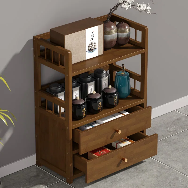 Space Saving Sideboard Credenza et Kitchen Cabinet Storage Locker Entrance Hall Organizer Auxiliary Table Complete Furniture