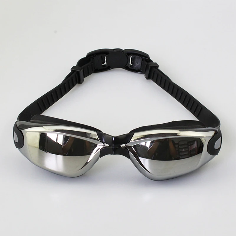 Adult Swimming Goggles High Definition Anti Fog Electroplated Colorful Adults PC Lens Swimming Goggles Anti-fog