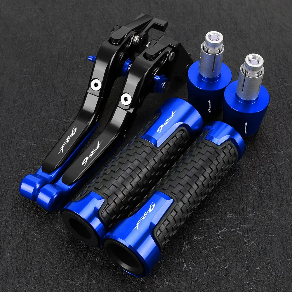 

For Yamaha FZ6 FAZER600 FZ6S FZ6N 1998 -2003 Motorcycle Brake Clutch Levers Handlebar Handle Grips Ends Caps Slider Accessories
