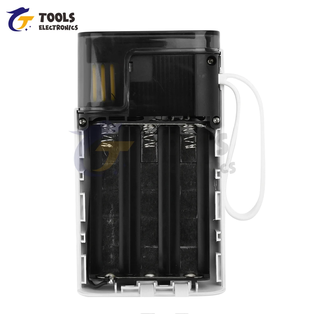 22.5W power bank battery storage box power bank case battery power bank box Case No Soldering Camping Light Mobile Power Kit 3x18650 Battery Box with Cable DIY Charging Treasure