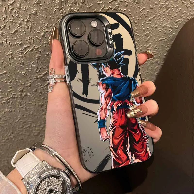 Cool GokuS Anti-Fall Matte Phone Case - Sleek and Durable Back Cover