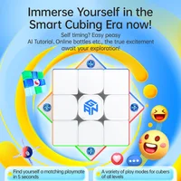 GAN356 i Carry 2 Ai Smart Magnetic Magic Cube 3x3x3 Professional Speed Puzzle GAN 356i 3x3 3×3 Children Toys GANCUBE Cubo Magico 2