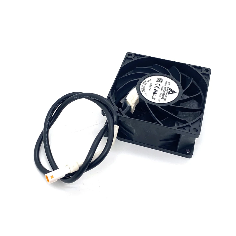 Original Thd0924he-fc7 para Delta Ventilador de Refrigeração 24v 1.80a 9238 9cm Acs800 Ventilador do Inversor Novo - Imagem 5