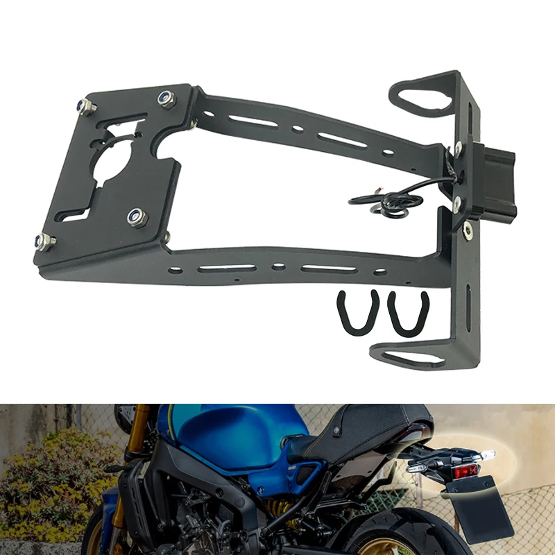 

Подходят для Yamaha XSR900 XSR 900 2022 2023 аксессуары для мотоциклов держатель номерного знака Кронштейн для заднего фонаря аккуратный Устранитель крыла